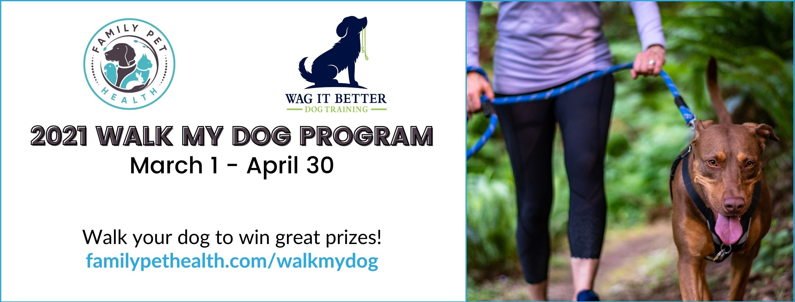 Family Pet Health Walk My Dog